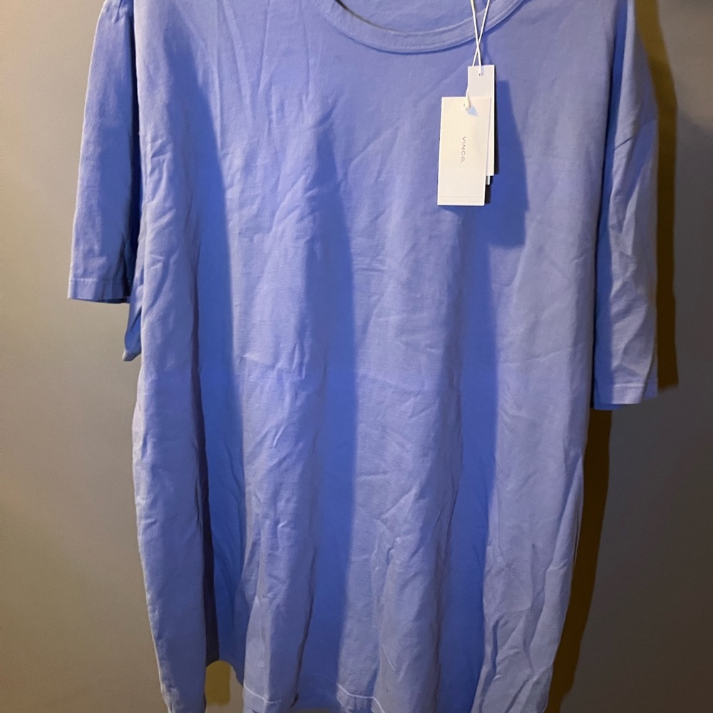 Vince Men's Blue T-Shirt